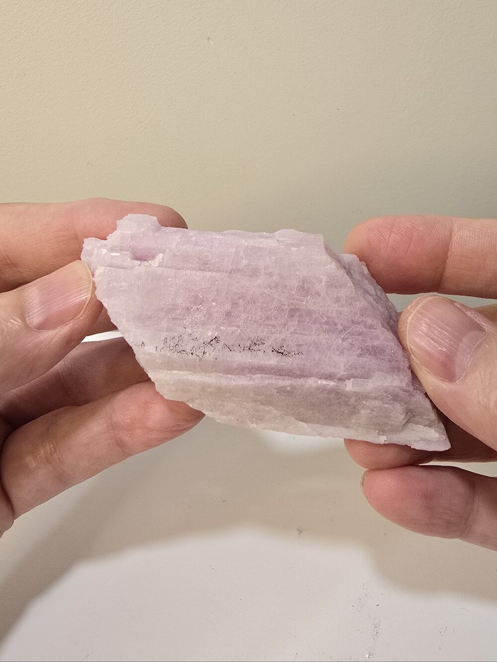 Kunzite Crystal Chunk Specimen #A